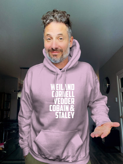 Hoodie - Weiland Cornell Vedder Cobain & Staley - Unisex