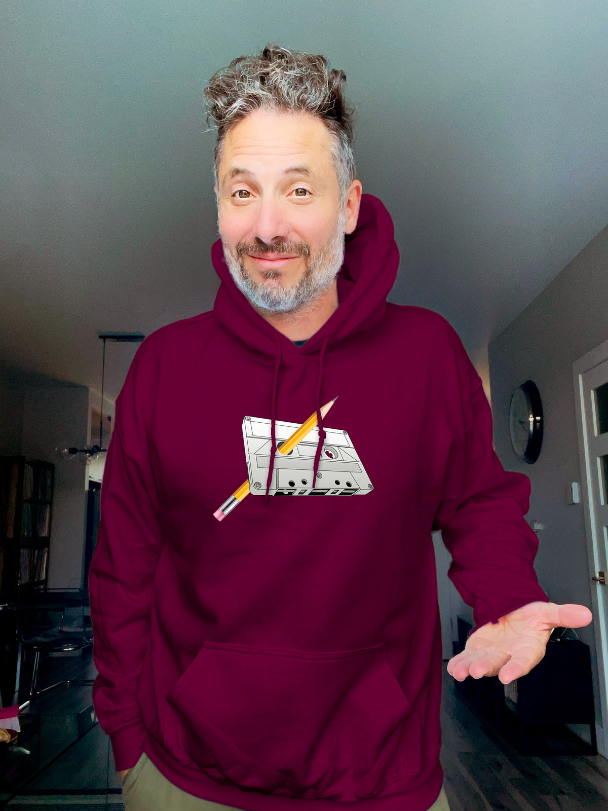 Hoodie - Tape and Pencil - Unisex