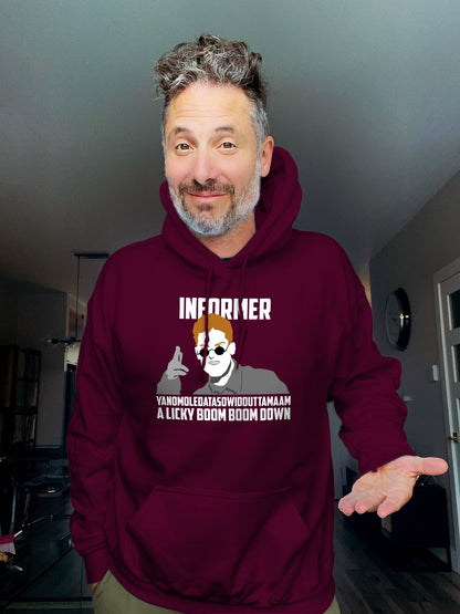 Hoodie - Snow - Informer - Unisex