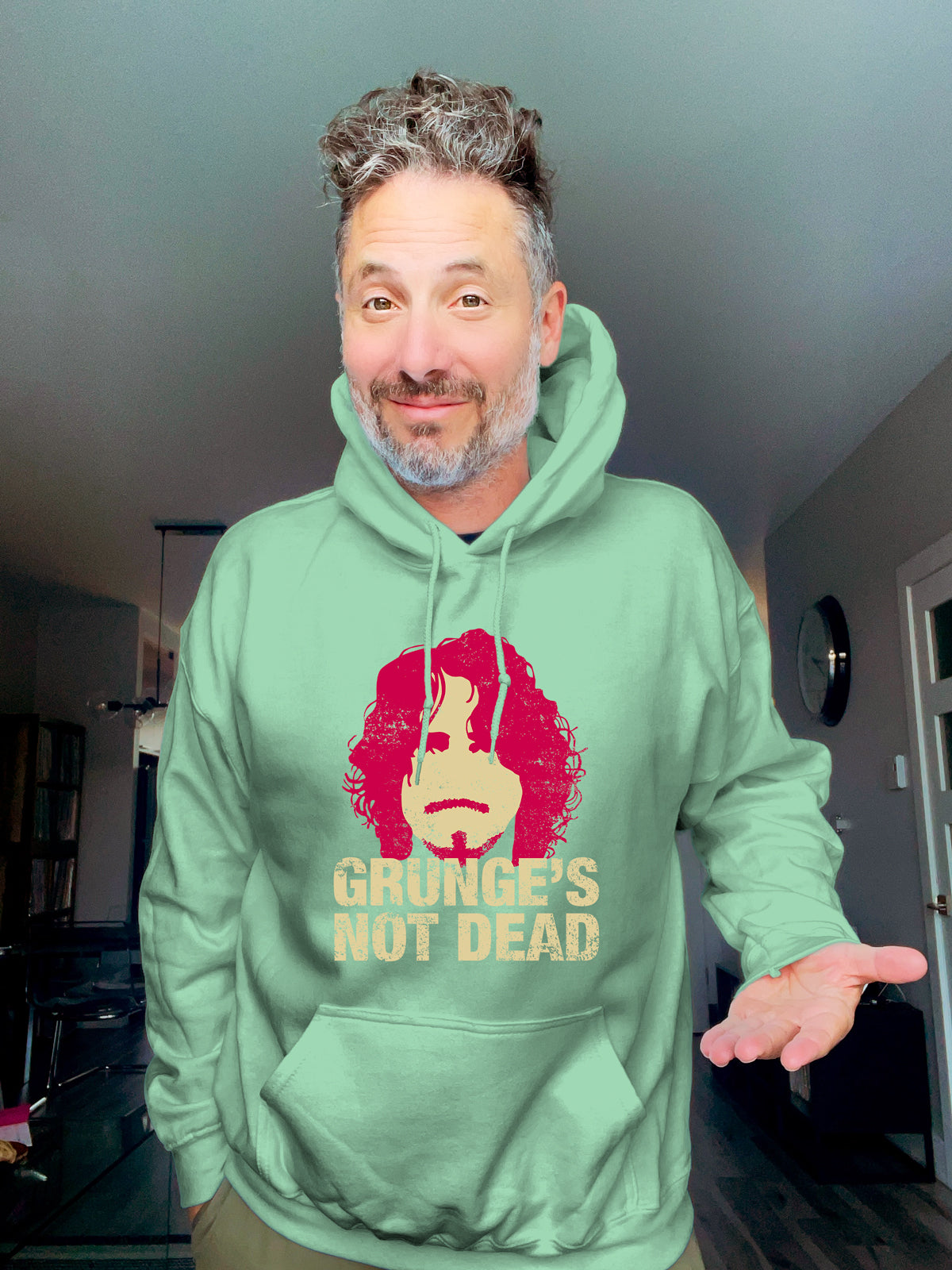 Hoodie - Grunge's not dead - CC - Unisex