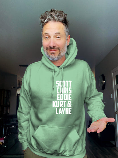 Hoodie - Scott Chris Eddie Kurt & Layne - Unisex