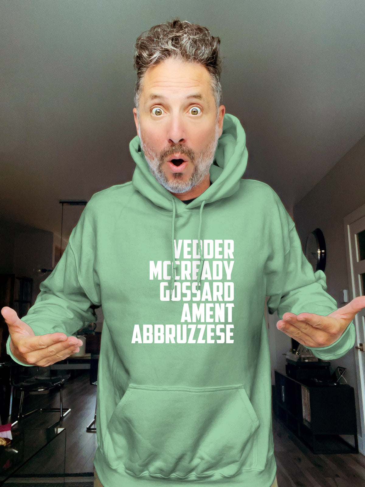 Hoodie - Vedder McCready Gossard Ament Abbruzzese - Unisex