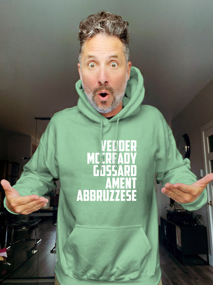 Hoodie - Vedder McCready Gossard Ament Abbruzzese - Unisex