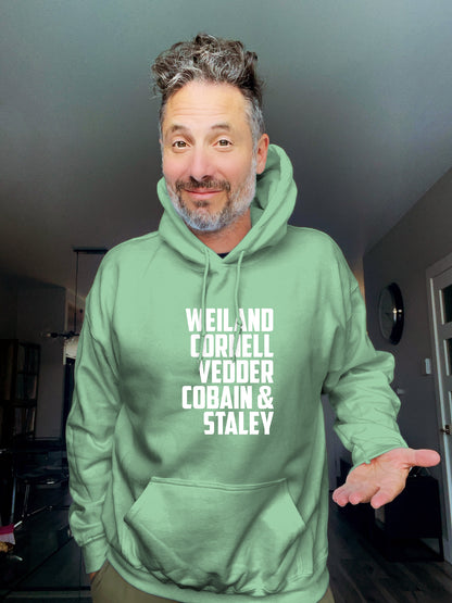 Hoodie - Weiland Cornell Vedder Cobain & Staley - Unisex