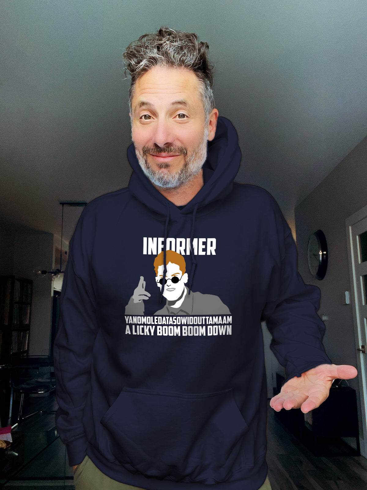 Hoodie - Snow - Informer - Unisex