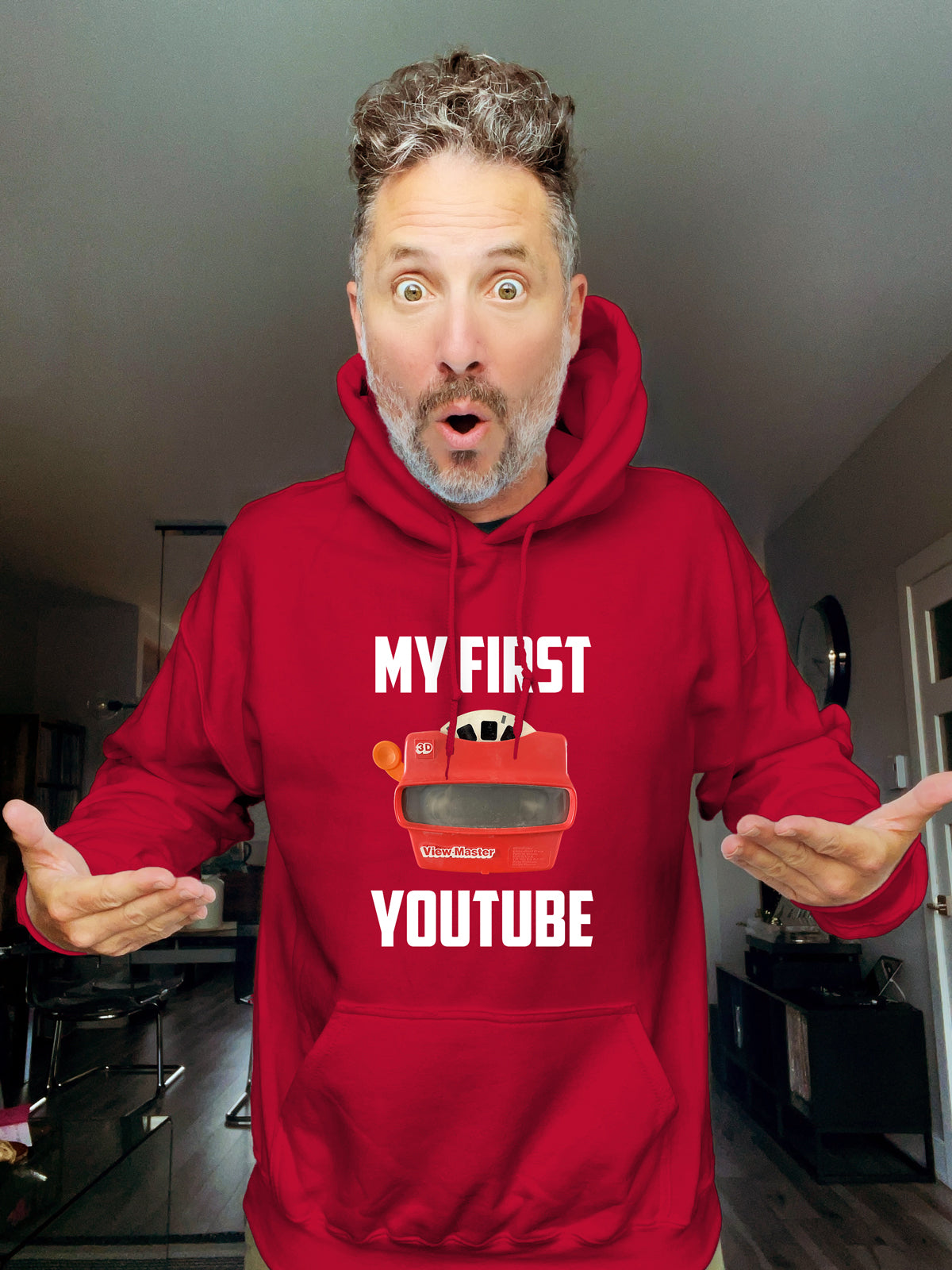 Hoodie - My First YouTube - Unisex