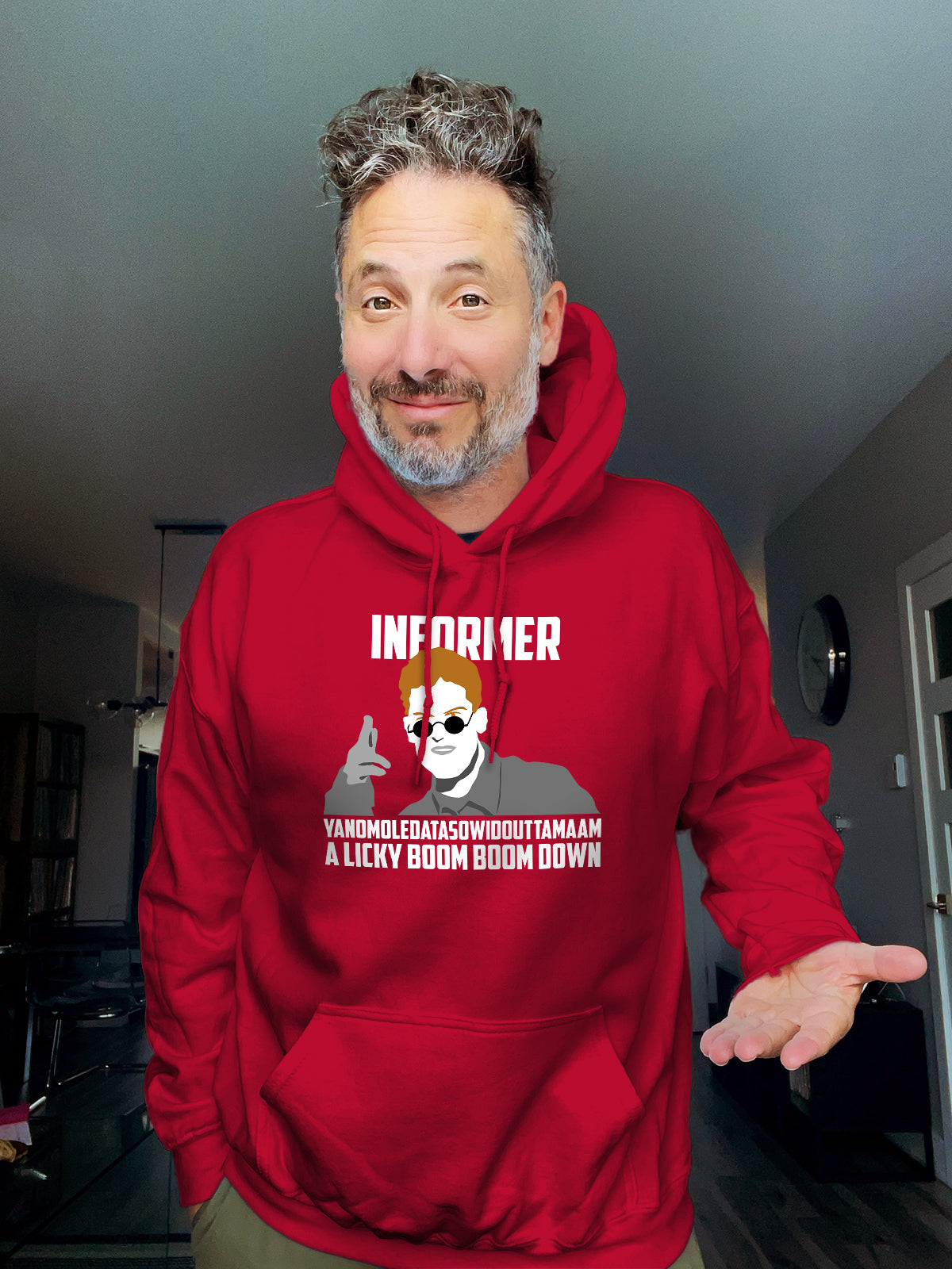 Hoodie - Snow - Informer - Unisex