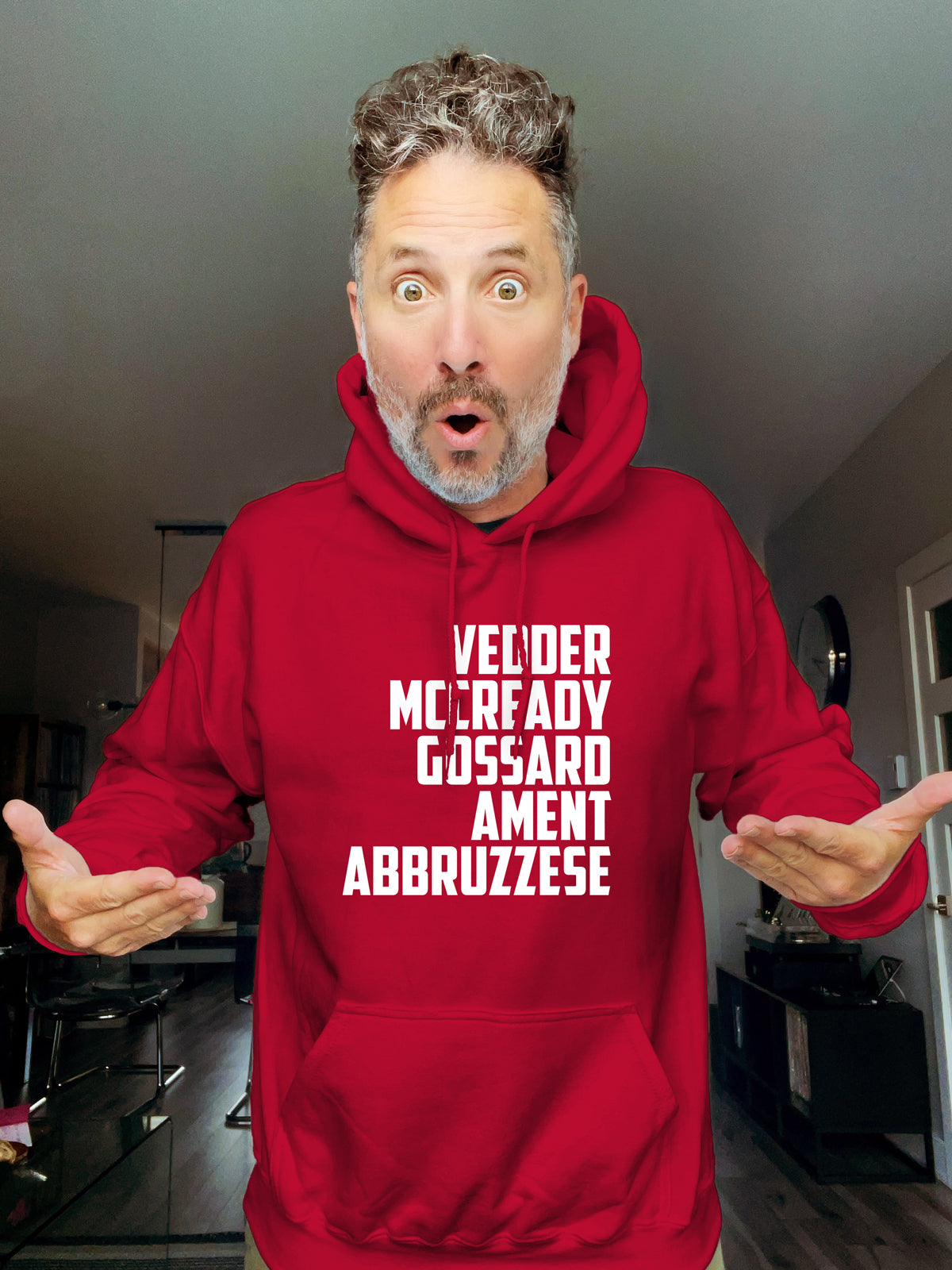 Hoodie - Vedder McCready Gossard Ament Abbruzzese - Unisex