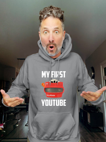 Hoodie - My First YouTube - Unisex