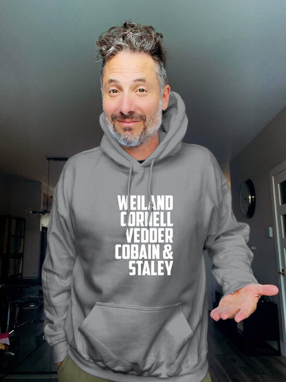 Hoodie - Weiland Cornell Vedder Cobain & Staley - Unisex