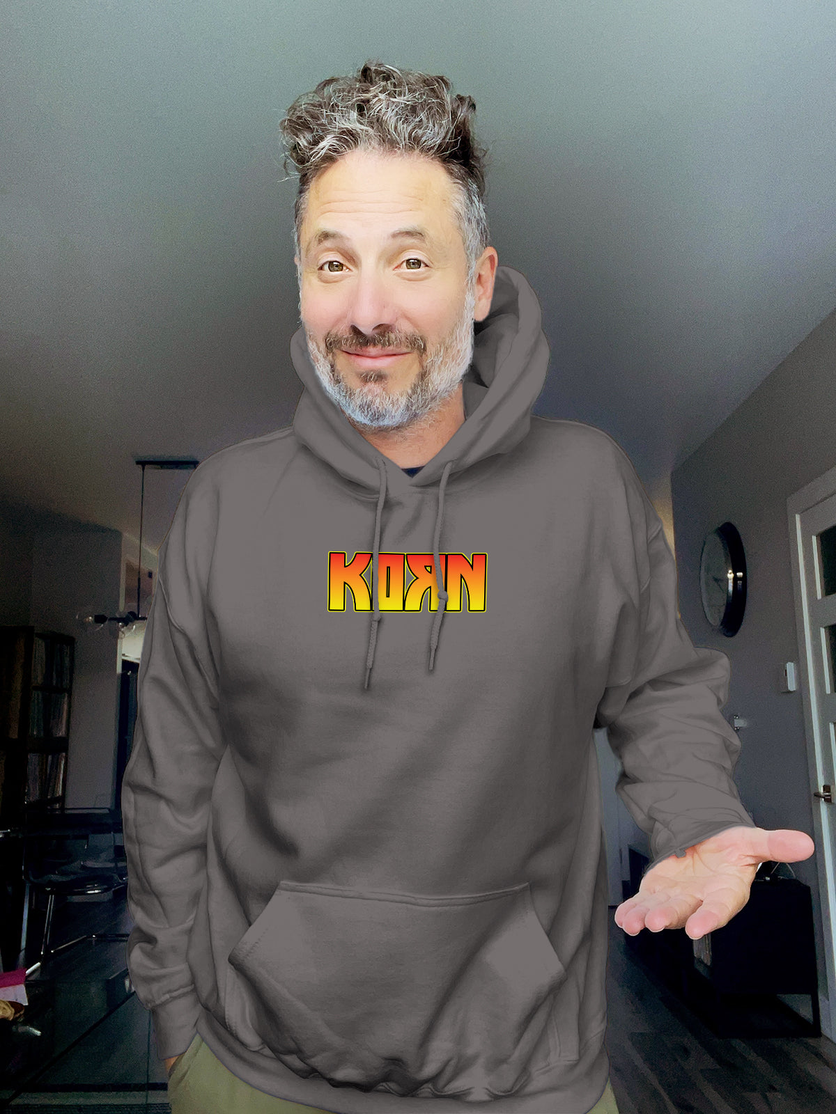 Hoodie - KISS KORN - Unisex