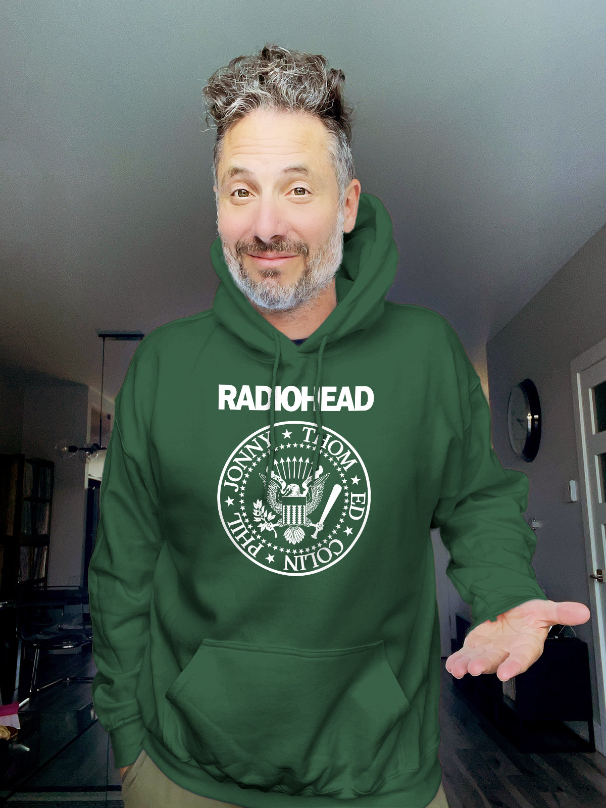 Hoodie - RADIOHEAD RAMONES - Unisex