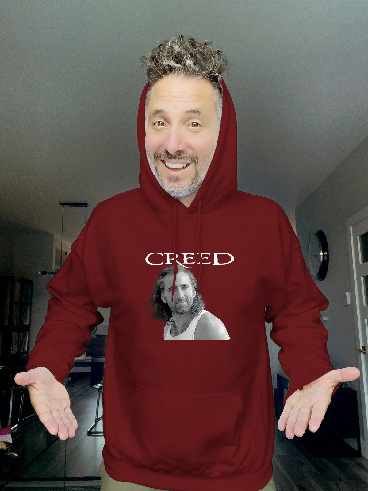 Nicolas Cage Creed Hoodie
