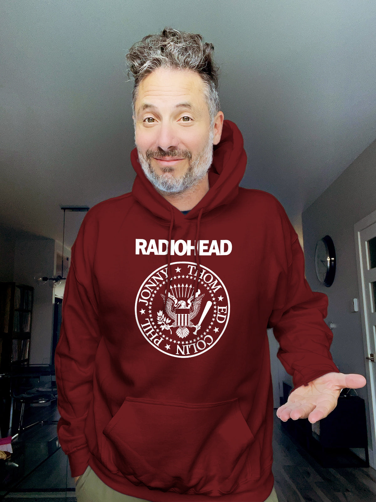 Hoodie - RADIOHEAD RAMONES - Unisex