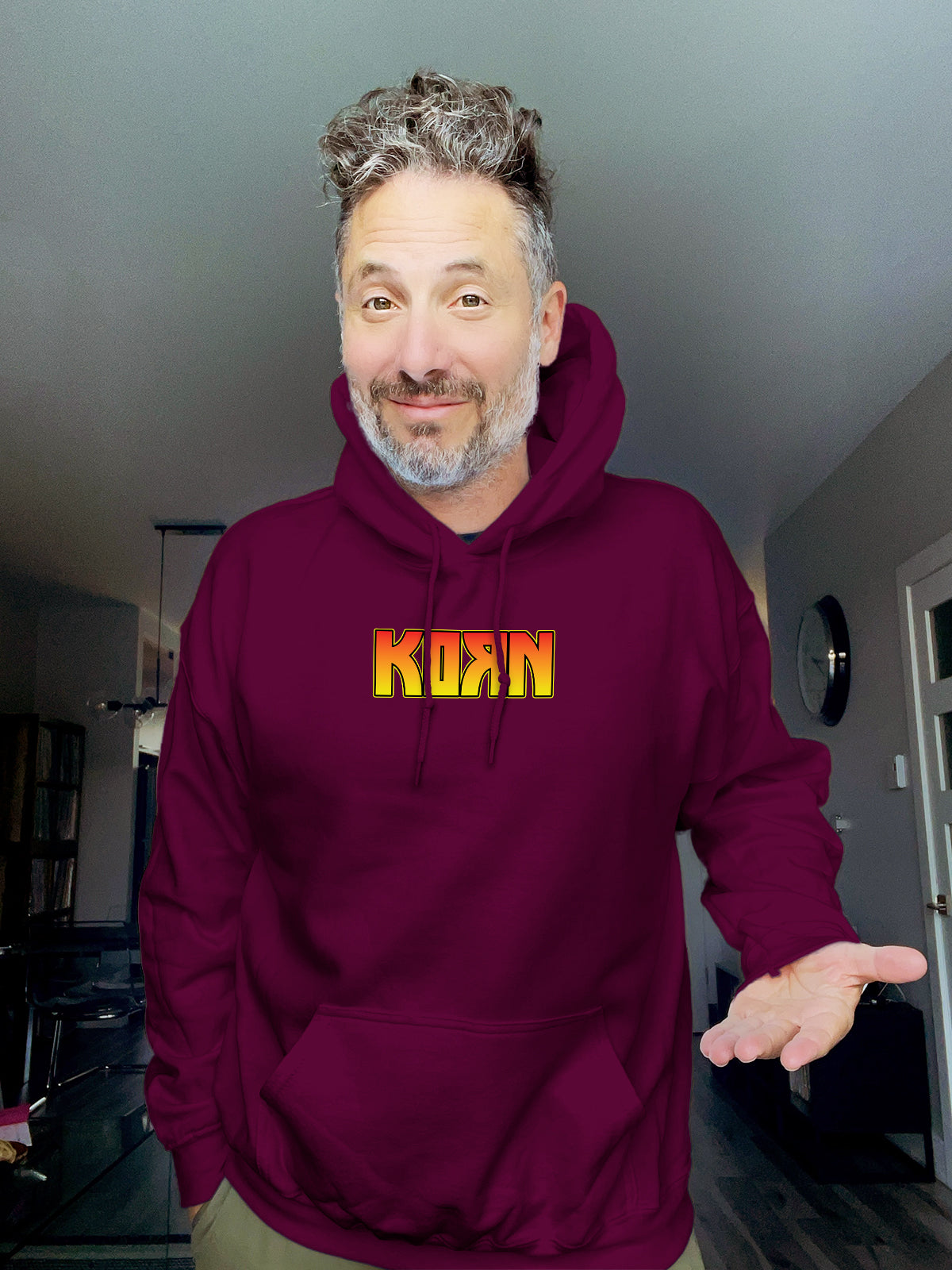 Hoodie - KISS KORN - Unisex