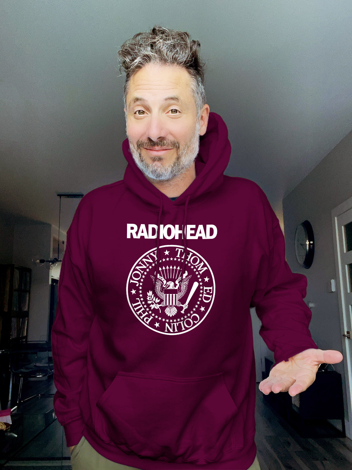 Hoodie - RADIOHEAD RAMONES - Unisex