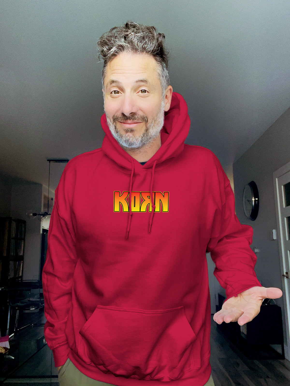 Hoodie - KISS KORN - Unisex