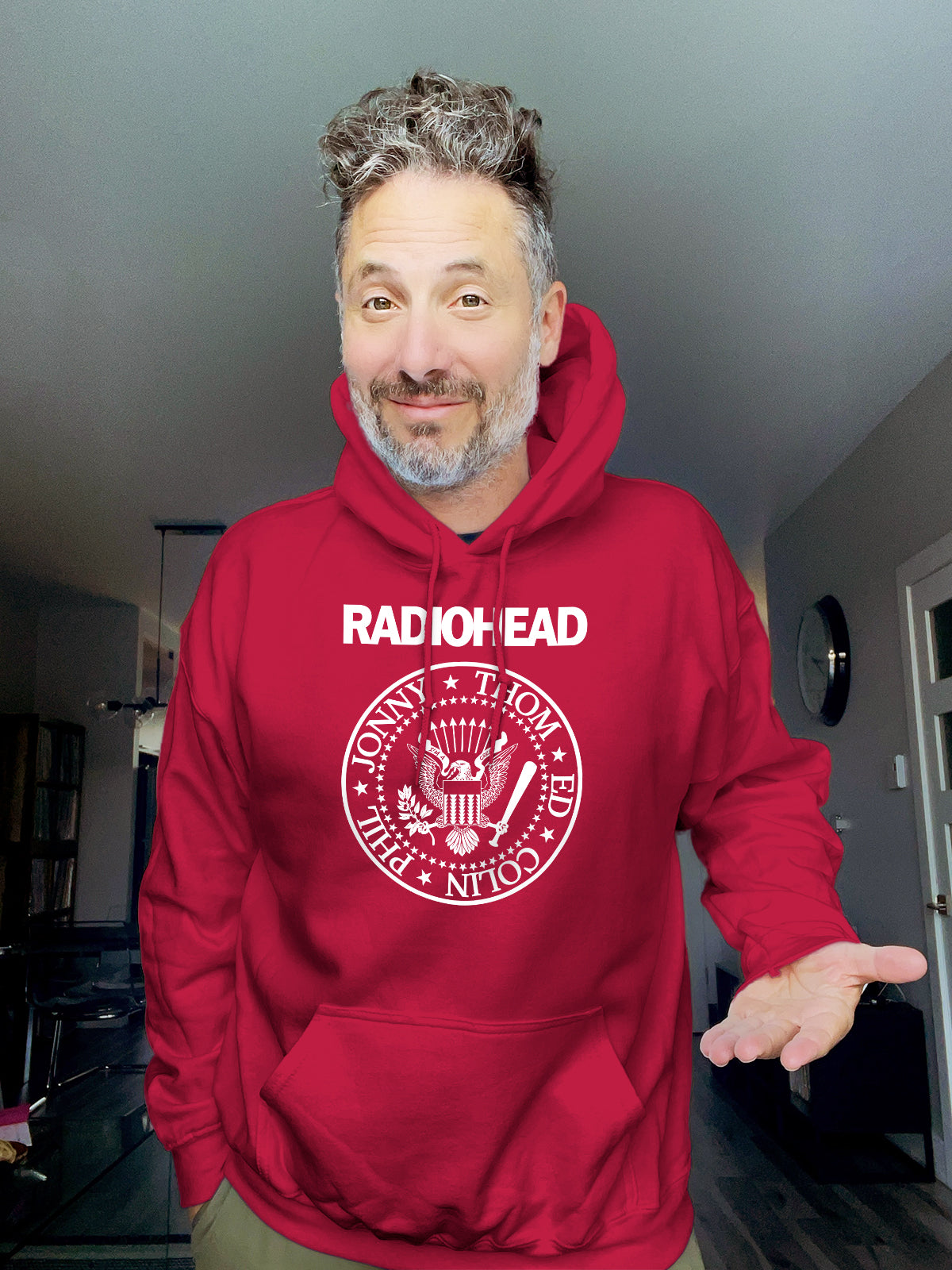 Hoodie - RADIOHEAD RAMONES - Unisex