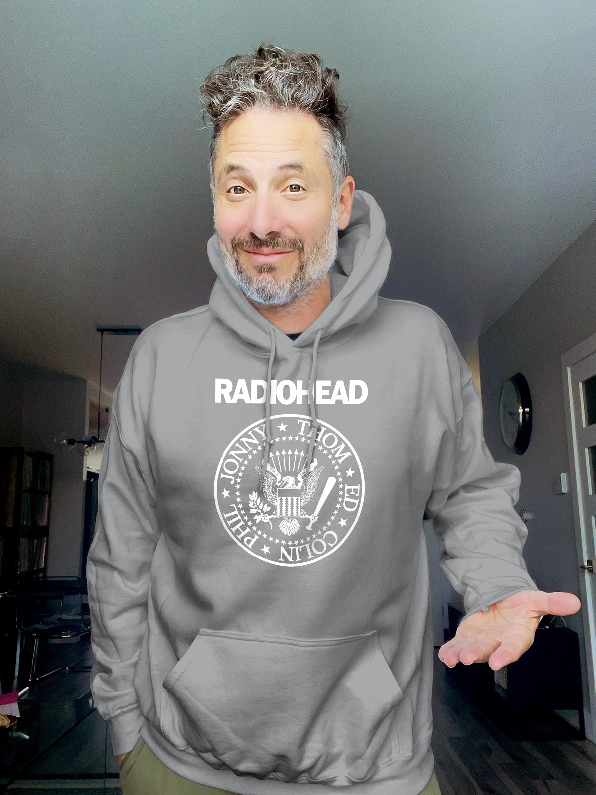 Hoodie - RADIOHEAD RAMONES - Unisex