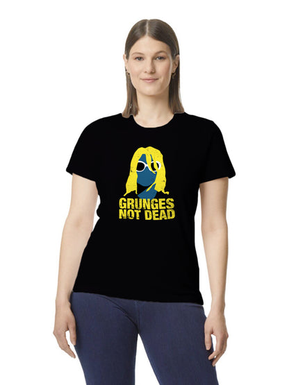 T-Shirt - Women - Grunges Not Dead - Kurt Cobain