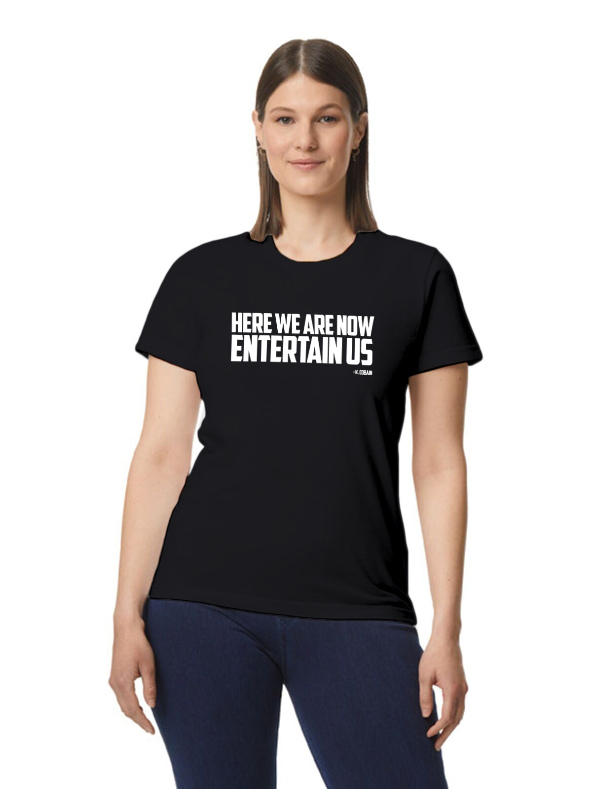 Soft Tee - Here we are now, entertain us - Female