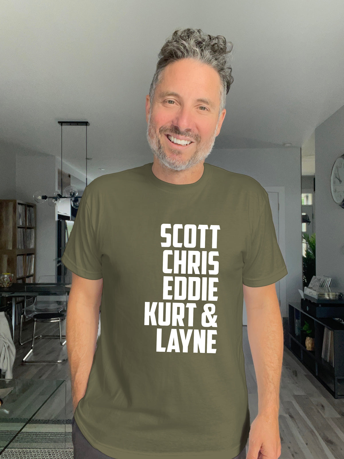 Soft Tee - Scott Chris Eddie Kurt & Layne - Unisex