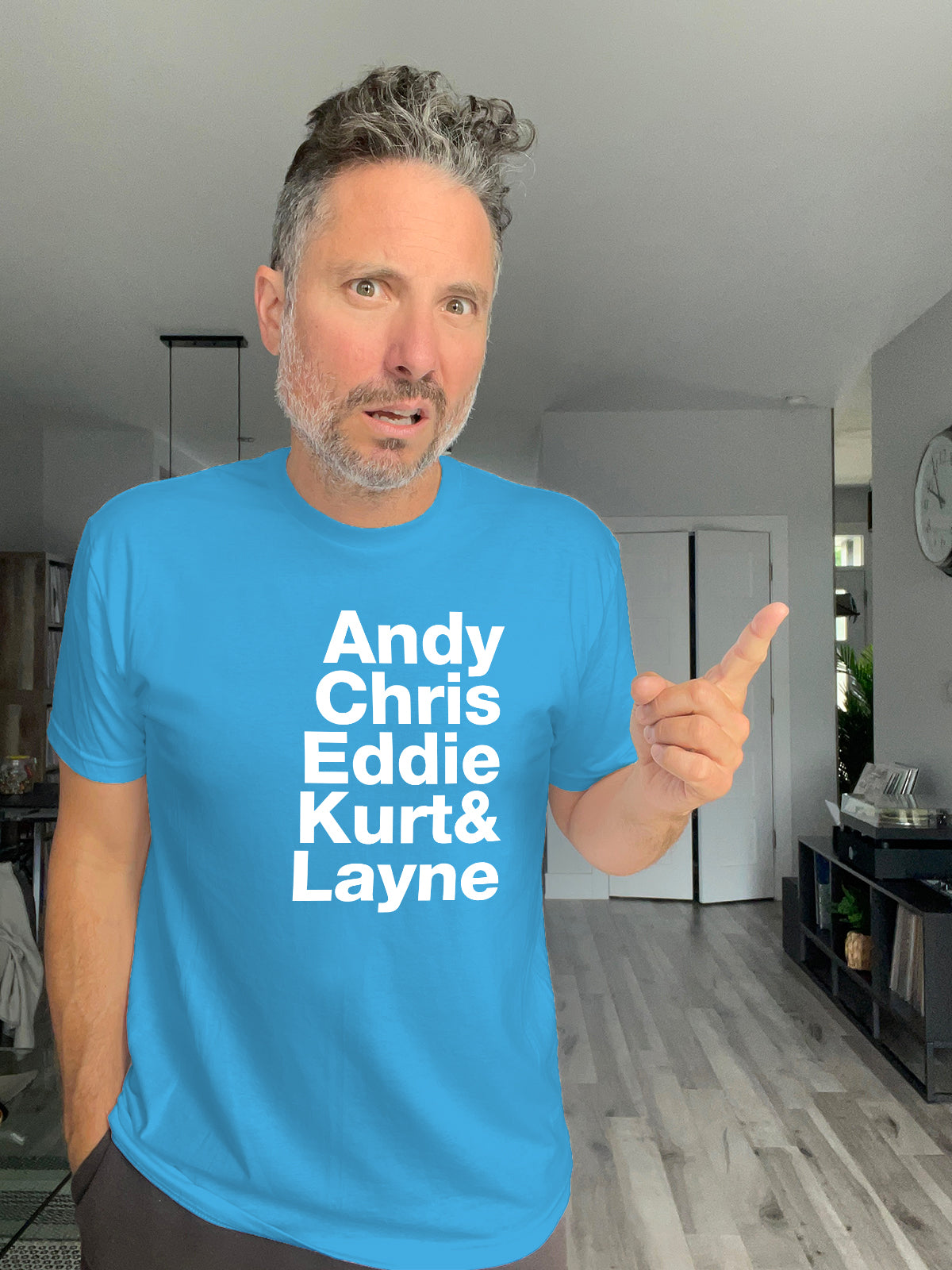 Soft Tee - Andy Chris Eddie Kurt & Layne - Unisex