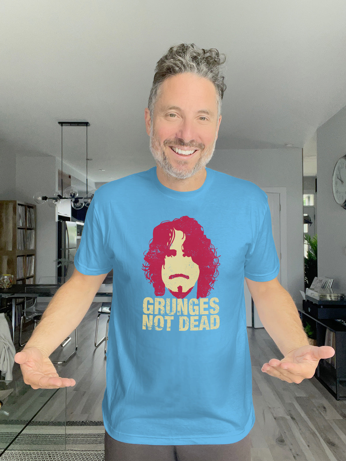 T-Shirt - Grunges Not Dead - Chris Cornell