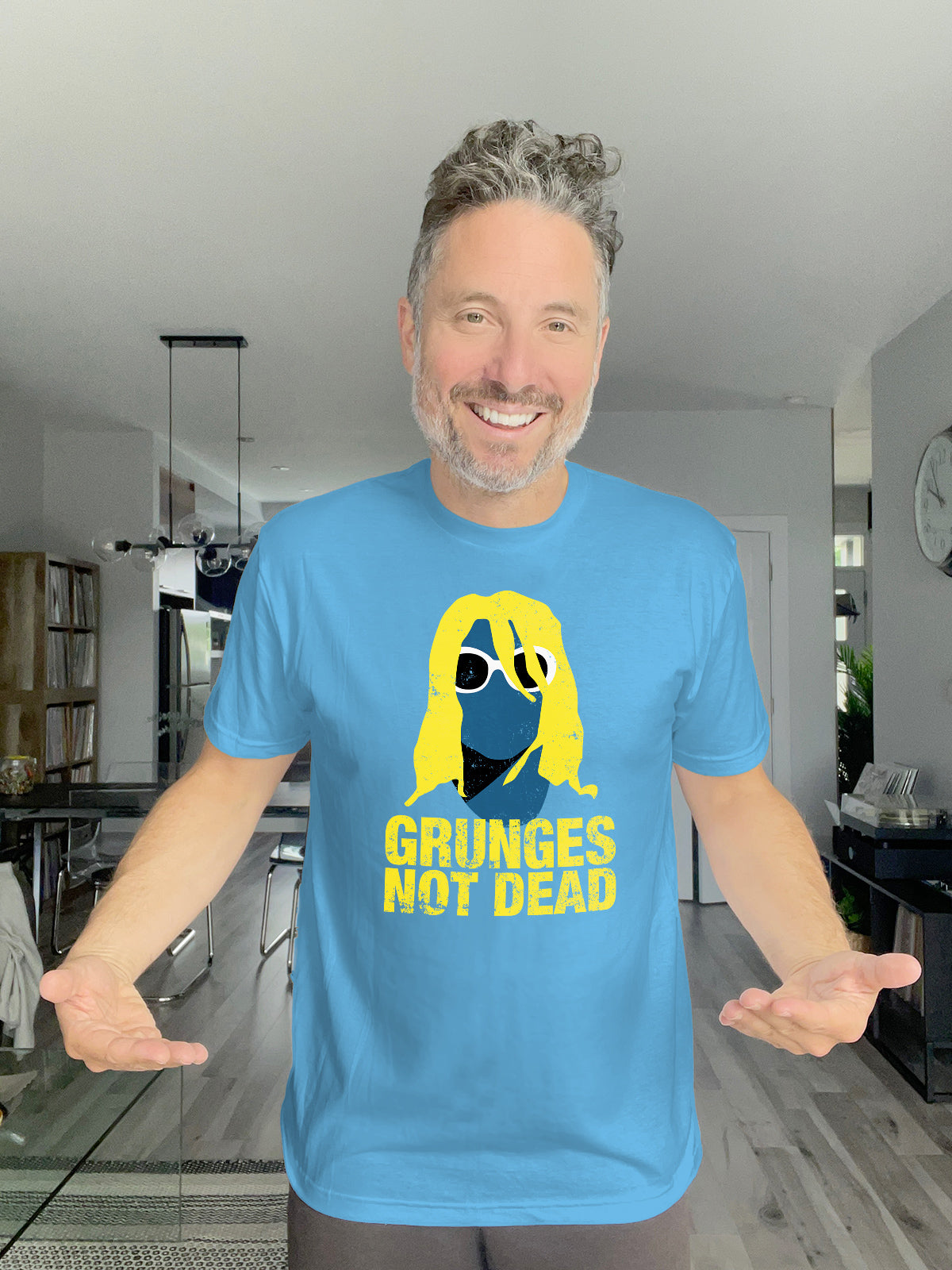 T-Shirt - Grunges Not Dead - Kurt Cobain