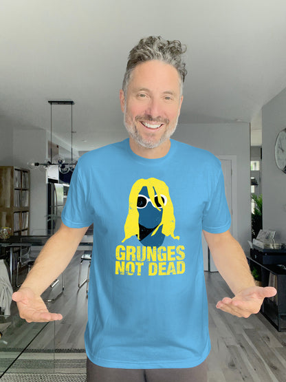T-Shirt - Grunges Not Dead - Kurt Cobain
