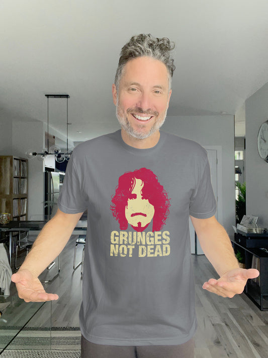 T-Shirt - Grunges Not Dead - Chris Cornell