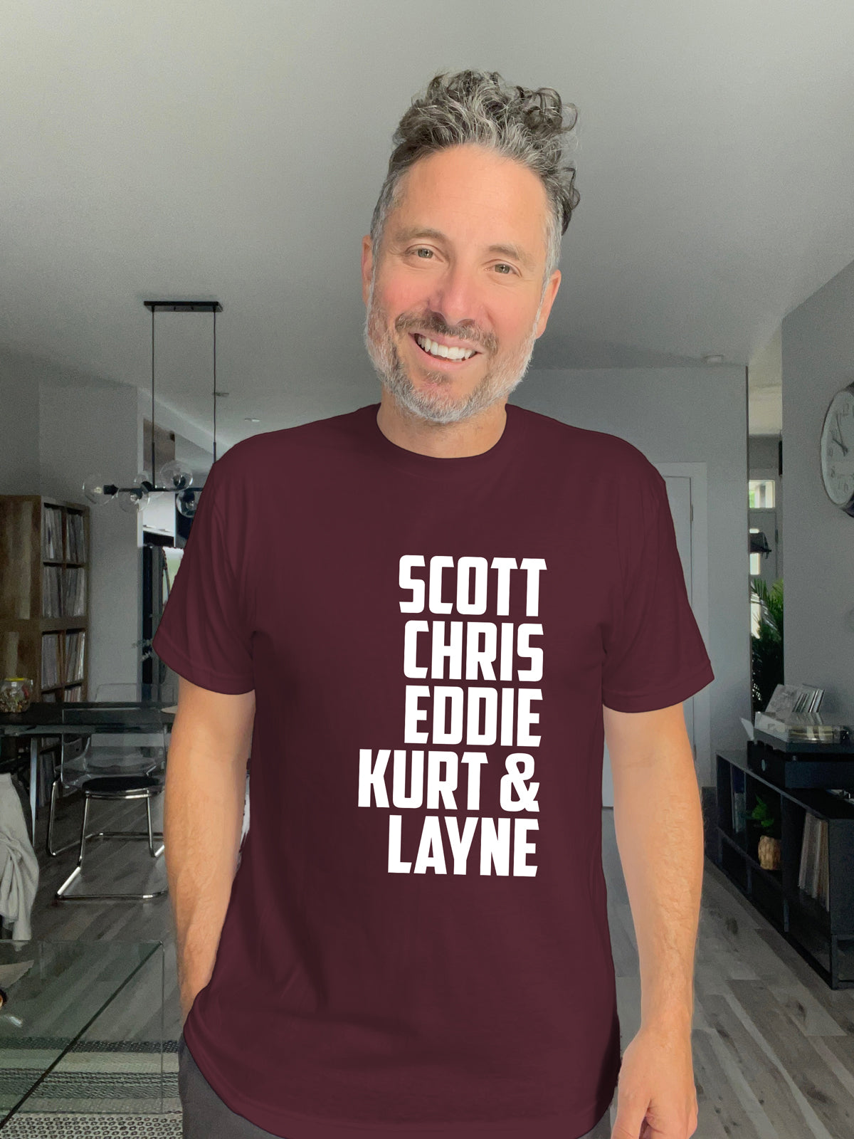 Soft Tee - Scott Chris Eddie Kurt & Layne - Unisex