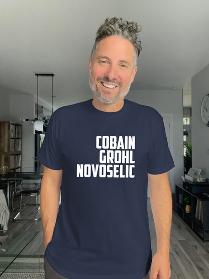 Soft Tee - Cobain Grohl Novoselic - Unisex