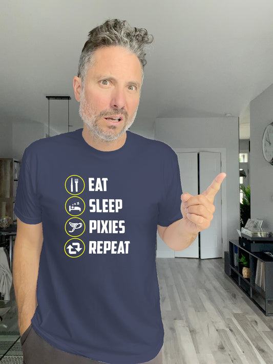 Soft Tee - EAT SLEEP PIXIES REPEAT - Unisex