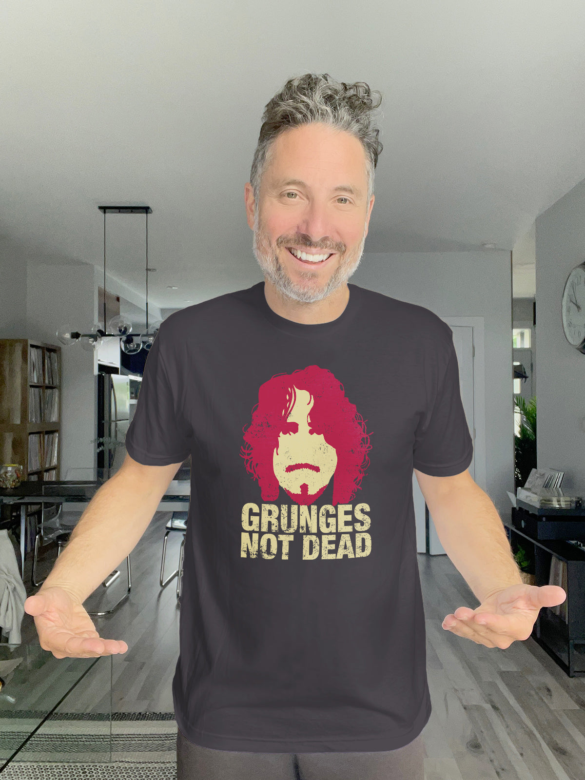 T-Shirt - Grunges Not Dead - Chris Cornell