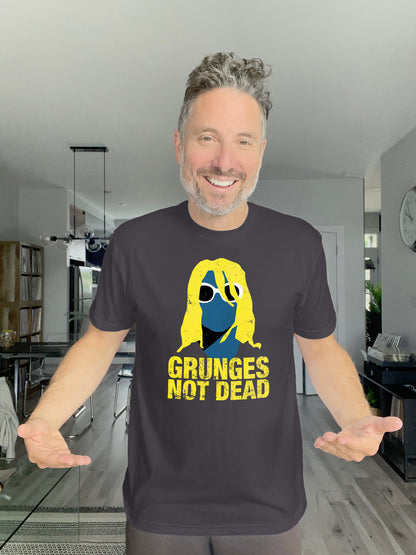T-Shirt - Grunges Not Dead - Kurt Cobain