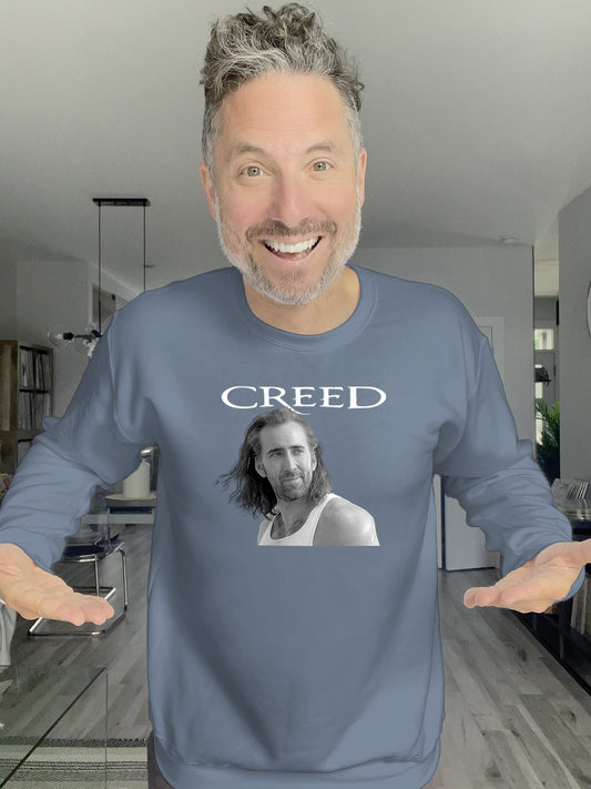 Nicolas Cage Creed Crewneck