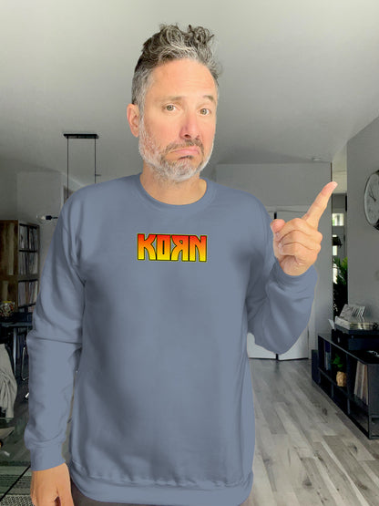Crewneck - KISS KORN - Unisex