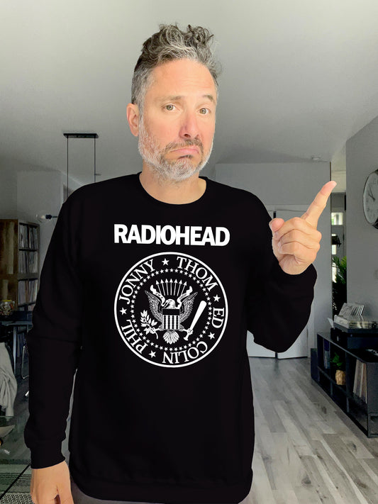 Crewneck - RADIOHEAD RAMONES - Unisex