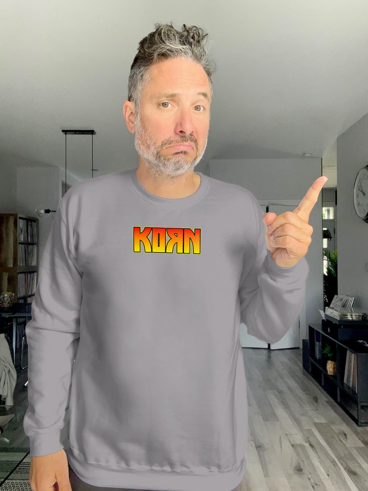 Crewneck - KISS KORN - Unisex