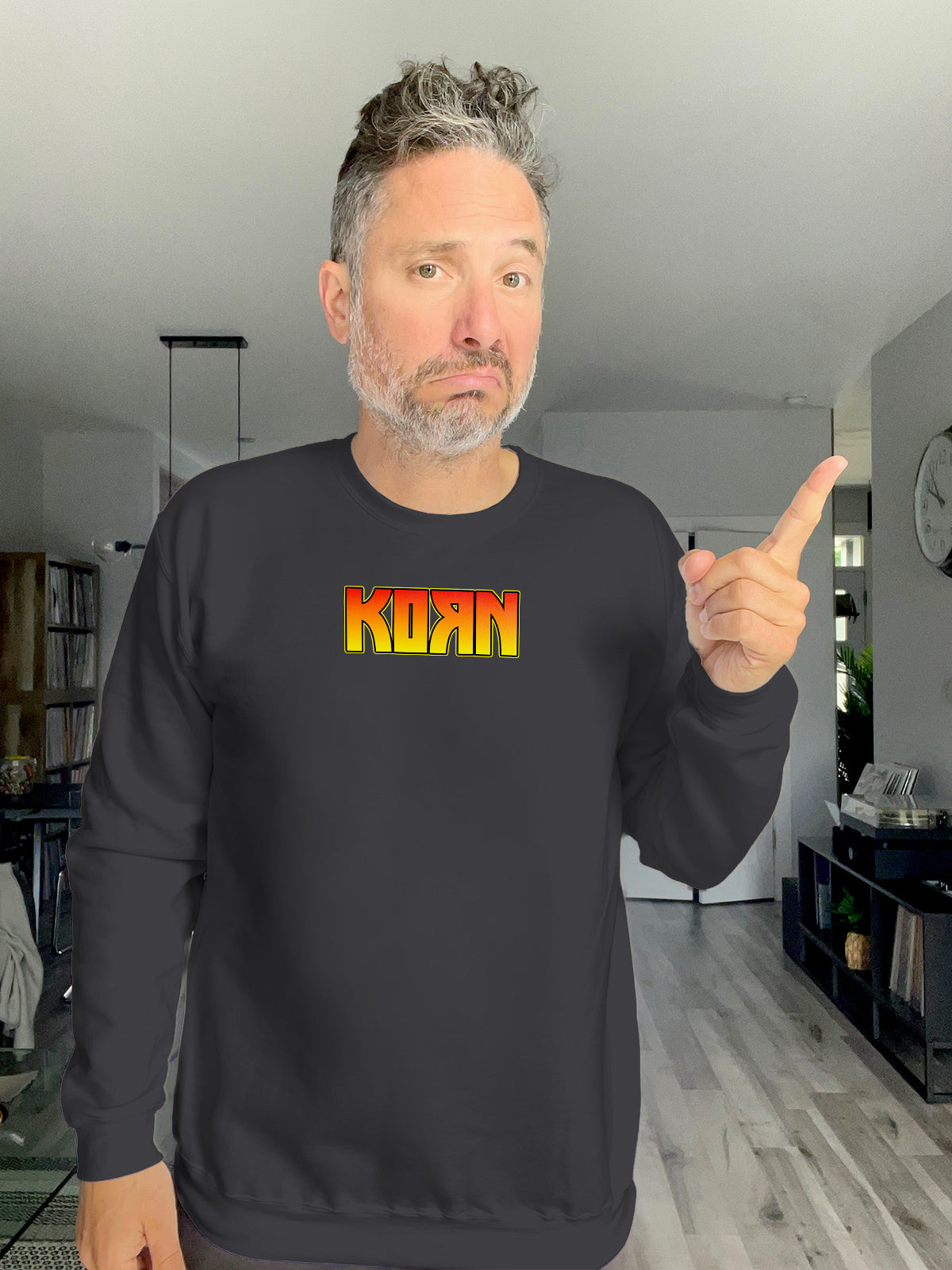 Crewneck - KISS KORN - Unisex