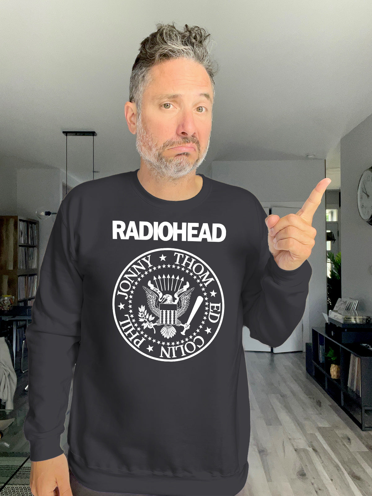 Crewneck - RADIOHEAD RAMONES - Unisex