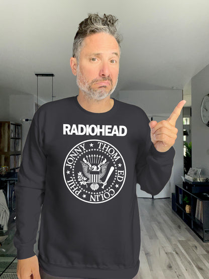 Crewneck - RADIOHEAD RAMONES - Unisex