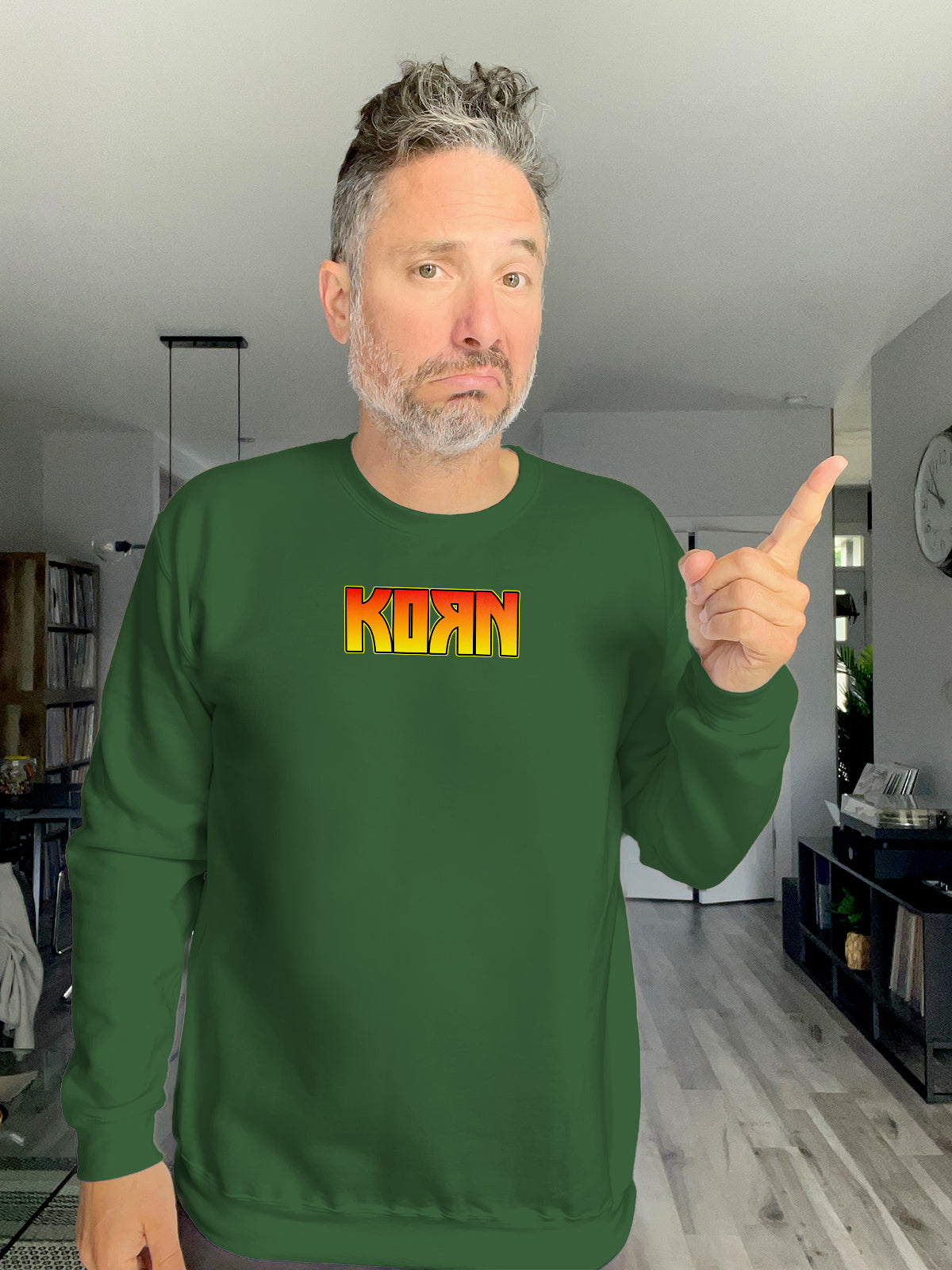 Crewneck - KISS KORN - Unisex