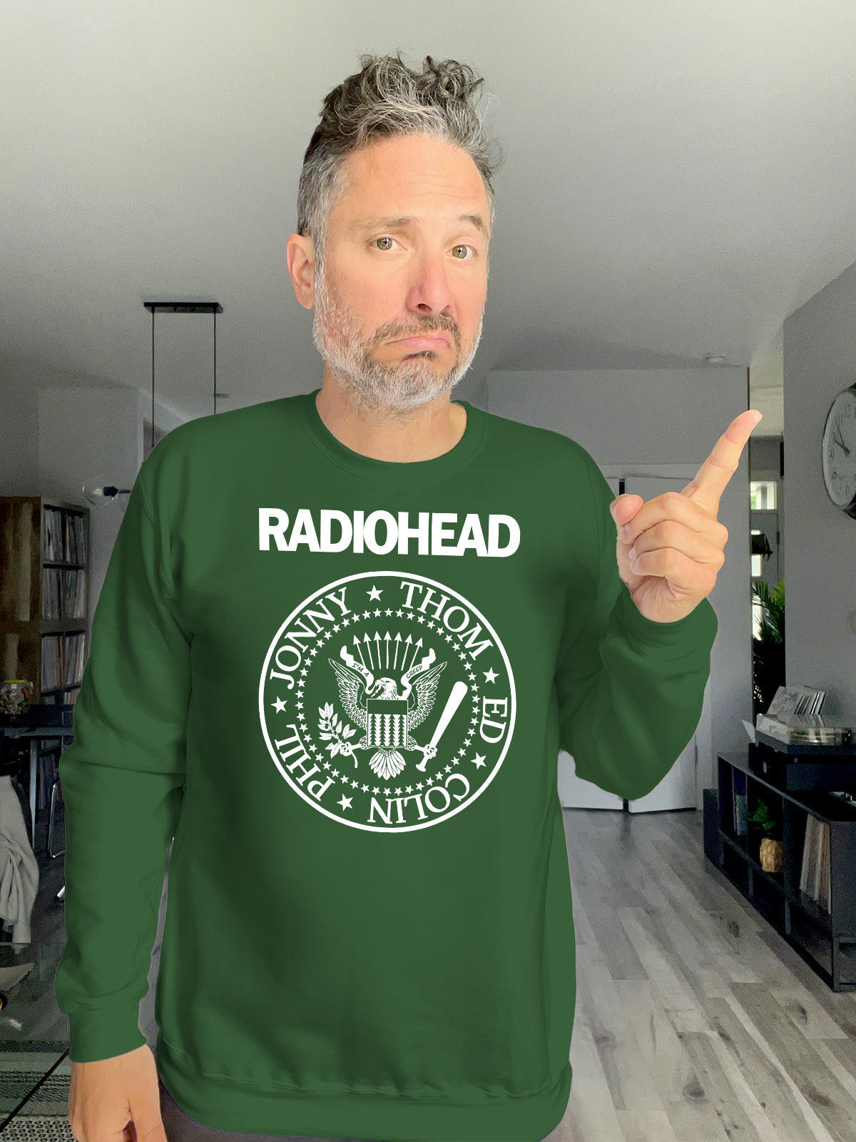 Crewneck - RADIOHEAD RAMONES - Unisex