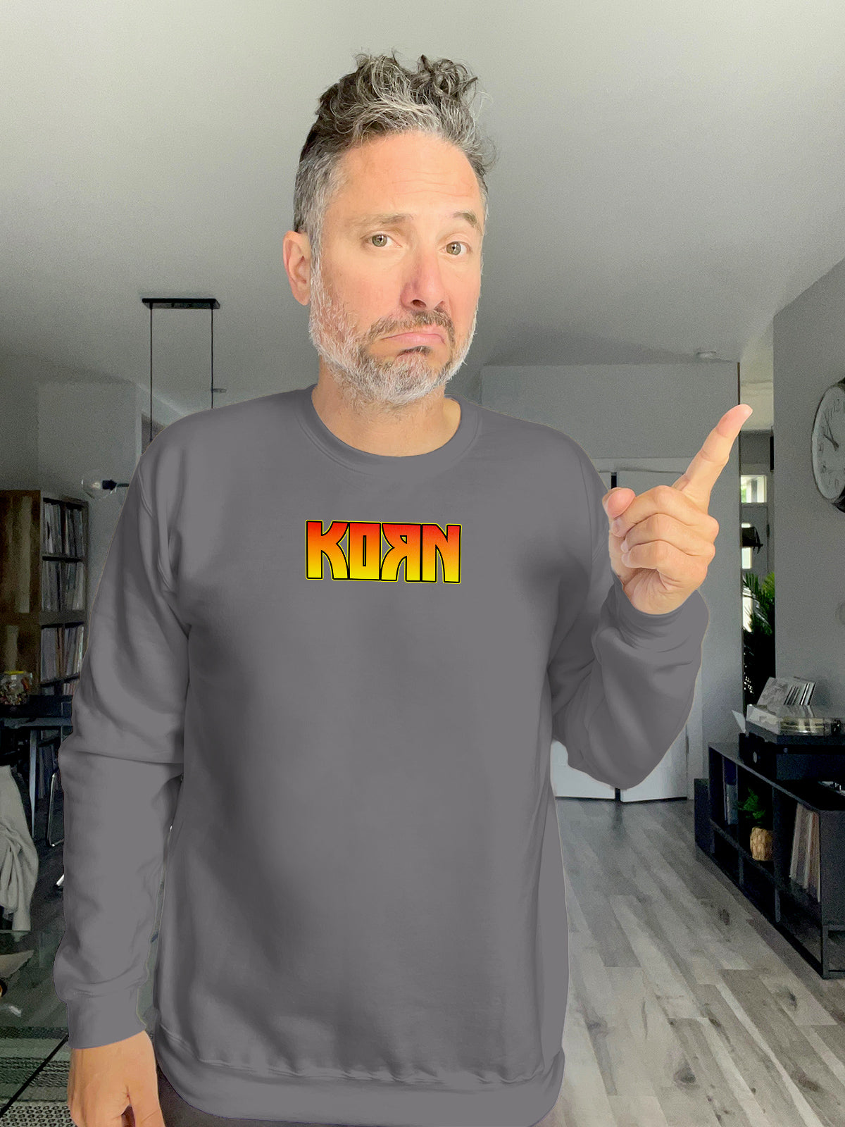 Crewneck - KISS KORN - Unisex