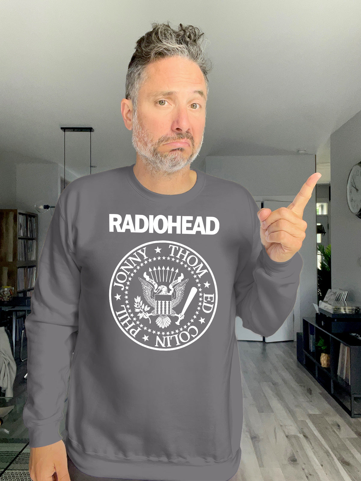 Crewneck - RADIOHEAD RAMONES - Unisex