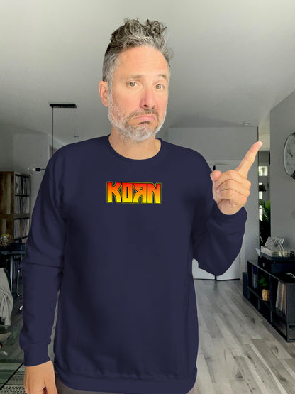Crewneck - KISS KORN - Unisex