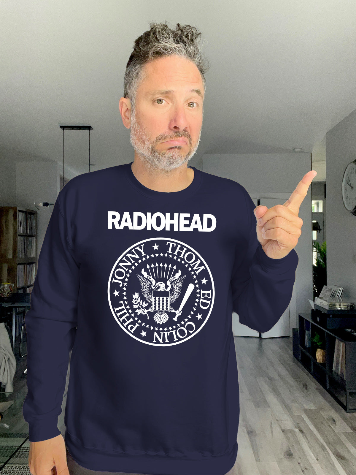 Crewneck - RADIOHEAD RAMONES - Unisex