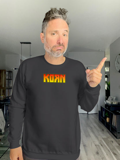 Crewneck - KISS KORN - Unisex